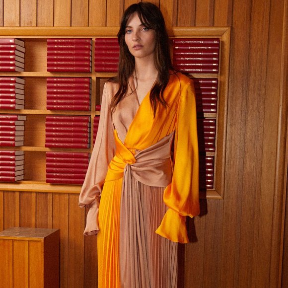 LAST CHANCE Acler Two Tone Empire Dress - Picture 2 of 13